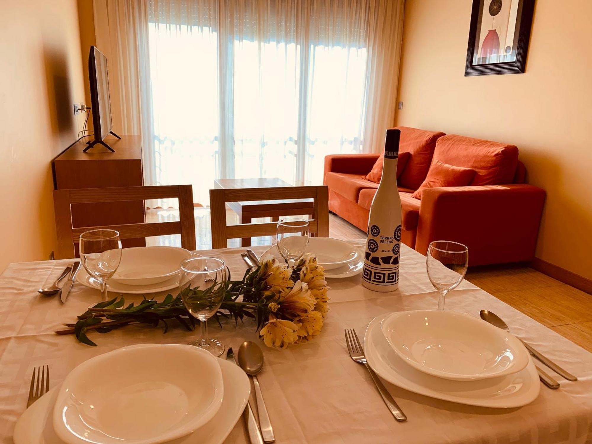 Apartamentos Esperanza Del Mar Portonovo Buitenkant foto